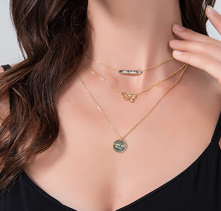 LAYERED NECKLACES