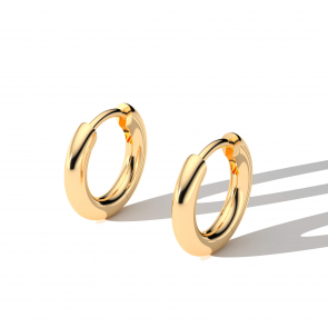 Asiley 14K Gold Hoop Earrings 