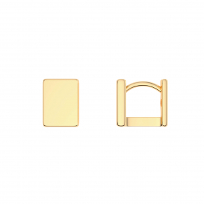 Nico Huggies Earrings With Gold 