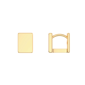 Nico Huggies Earrings With Gold 