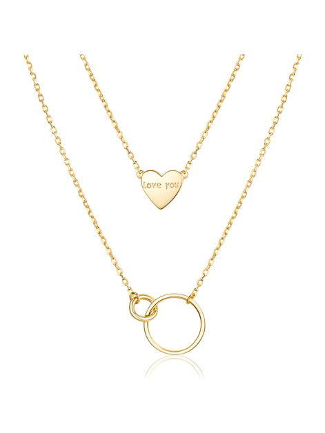 Asiley Custom Layered Necklace Set For Women