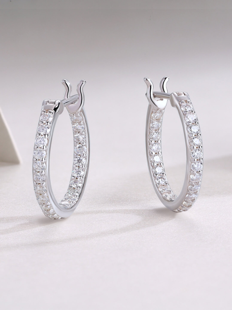 ASILEY Moissanite Earrings For Women