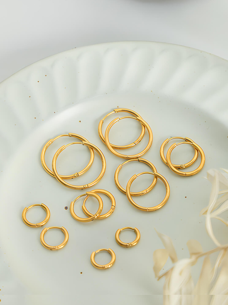 Circle Light Luxury Earrings