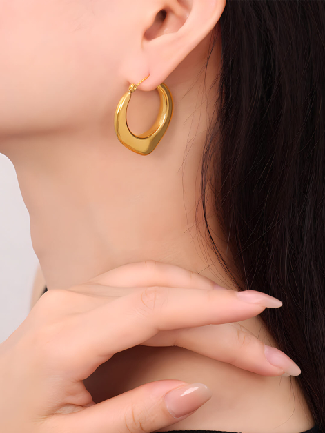 Simple Geometric Earrings