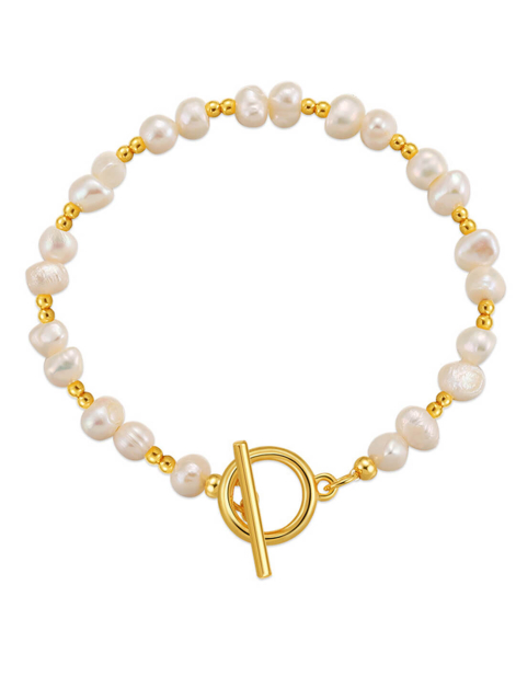 Irregular Pearl Elegant Bracelet
