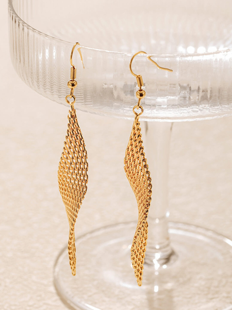Fringe Enhances Earrings