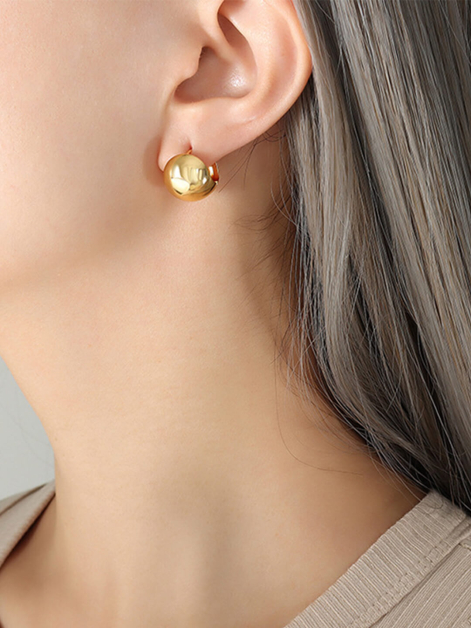  Glossy Commuter Earrings