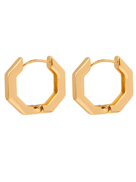 Simple Geometric Polygon Earrings
