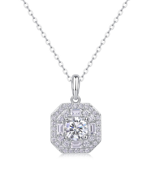 ASILEY Moissanite Pendant For Women