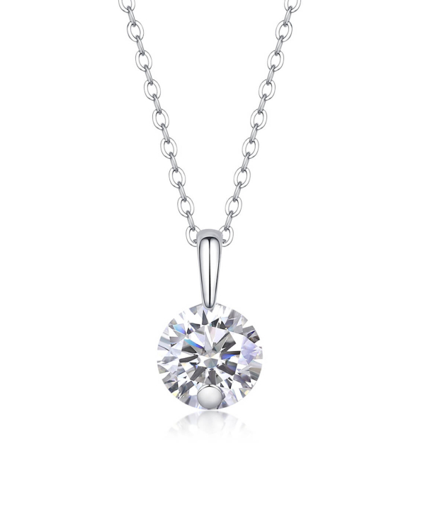 ASILEY Moissanite Pendant Necklace For Women