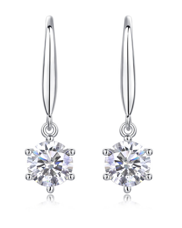 Custom Moissanite Earrings For Women