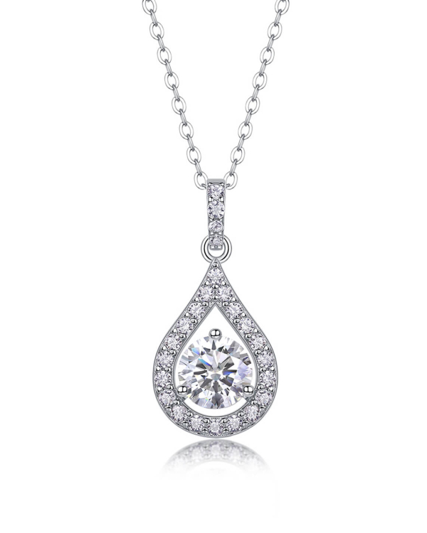 Custom Moissanite Pendant For Women