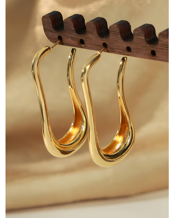Versatile Simple Style Irregular Earrings