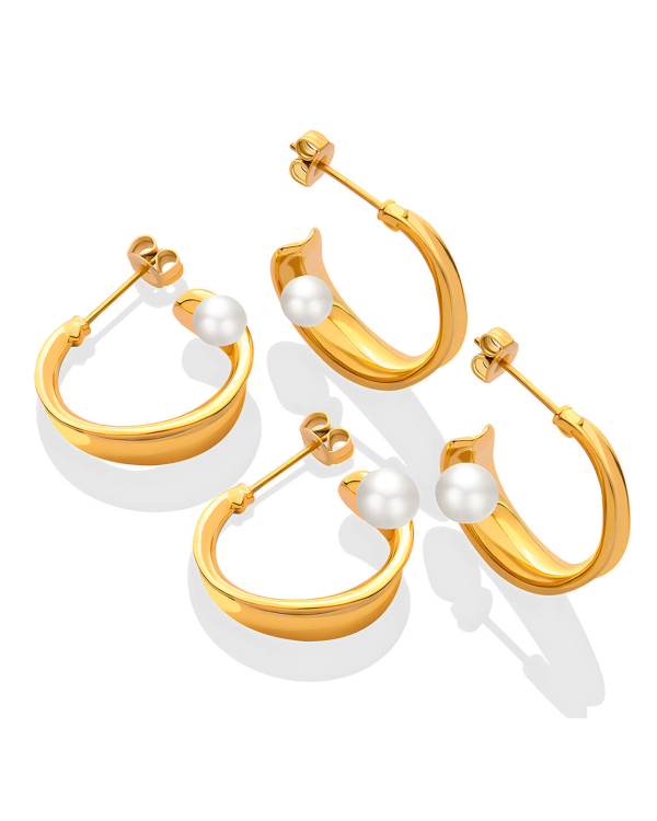 Fashion Simple Pearl Earrings