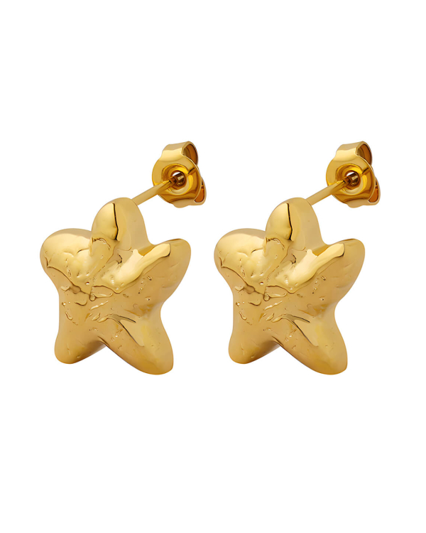 Unique Irregular Starfish Earrings