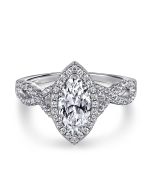 Marquise Moissanite Ring For Women