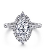Oval Moissanite Ring For Women