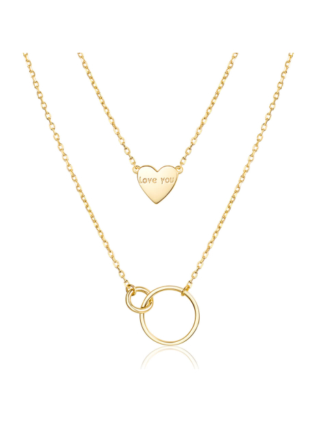 Asiley Custom Layered Necklace Set For Women