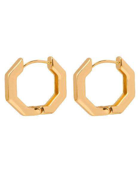 Simple Geometric Polygon Earrings